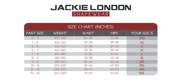 Jackie London Women's 4600 Bodyshaper 3XL Black : : Clothing,  Shoes & Accessories