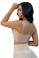 Brasier strapless con cobertura de espalda y tiras removibles- Jackie London 6030