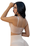 Brasier strapless con cobertura de espalda y tiras removibles- Jackie London 6030