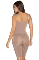 JACKIE LONDON 351 - Seamless Capri Bodysuit with Bra