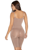 JACKIE LONDON 351 - Seamless Capri Bodysuit with Bra