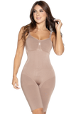 JACKIE LONDON 351 - Seamless Capri Bodysuit with Bra