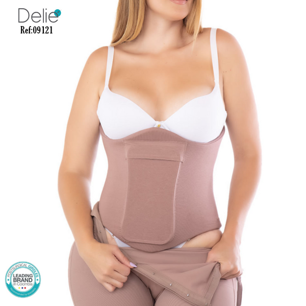 Tabla postquirúrgica abdominal 360 con espuma y soporte ajustable -DELIÉ 09121