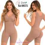 Mid-leg girdle (Fit 360) with bra and side closure -DELIÉ 09375