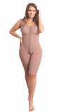 Girdle (Fit 360) to the Knee with Bra and Clasp Adjustment - DELIÉ 09366