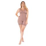 Faja (Fit 360) media pierna con encaje siliconado, brasier y 3 niveles de broches Delie 09511