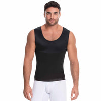 Camisilla masculina con control de abdomen- DELIÉ 09015