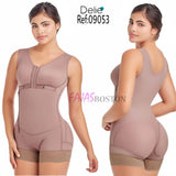 Waist girdle with side closure - DELIÉ 09053