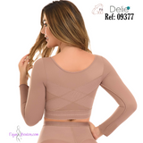 Bra (Fit 360) postquirúrgico con mangas
-DELIÉ 09377